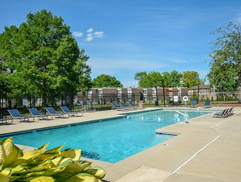 Sundeck Surrounding Outdoor Pool